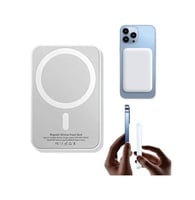 باور بانك شاحن ايفون لاسلكي مغناطيسي مع ستاند مدمج...