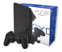 جهاز بلايستيشن 2 مستعمل نظيف و معدل بالكامل ا PS2...