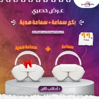 بكج 2 سماعة ماكس