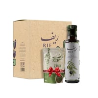 زيت زيتون ريف من الجوف 6 عبوات - 500 مل مع هدية زع...