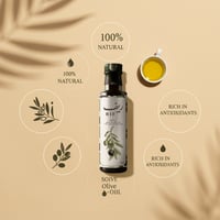 زيت زيتون ريف من الجوف 500 مل بكر عضوي عصرة أولى ع...