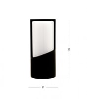 انارة جدارية 1026 جرم اسود المنيوم روسلين