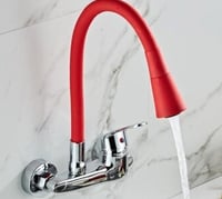 راس خلاط متحرك سليكون ابيض فاموس