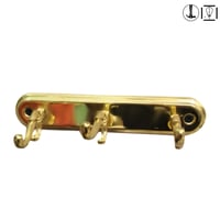 معلاق مناشف 3 شنكار ذهبي