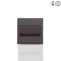 مفتاح مفرد رمادي غامق عريض باناسونيك تايلندي