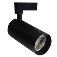 انارة تراك لايت لد اصفر 10 واط اسود اتش ار