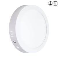 كشاف 8 بوصة خارجي لد ابيض 18 واط جرم ابيض بنل اتش...