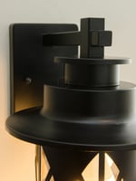 انارة جدارية E 27 اسود 30007 من روسلين