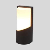 انارة جدارية 1026 جرم اسود المنيوم روسلين