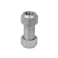 شد وصل 1/2 بوصة حديد طويل كبس