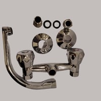 خلاط مجلى جدار كروم 13- كيو واي