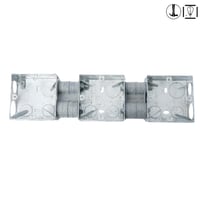 علبة حديد ثلاثي عادي 7*7 م . ع