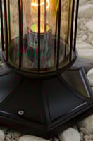 انارة حديقة جلاسي E27 اسود 30024 من روسلين