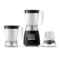 فيليبس ديلي كولكشن خلاط مع 2 مطحنة 450 واط أسود -...