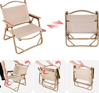 طقم رحلات قابل للطي كرسيين وطاولة