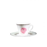 طقم فناجين قهوة بروسلين تركي مع صحون من كوتاهيا مك...