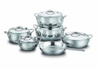 كوركماز تومبيك طقم طبخ 11 قطع - A1806