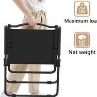 طقم رحلات قابل للطي كرسيين وطاولة