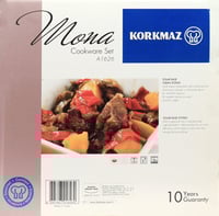 كوركماز مونا طقم طبخ 8 قطع - A1626