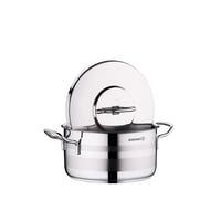 طقم قدور استيل كوركماز استرون 9 قطعة A2050