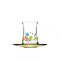 طقم فناجين شاي تركي باشاباشي ,12 قطعة