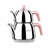 كوركماز ماجنوليا طقم ابريق شاي -KORKMAZ MAGNOLIA T...