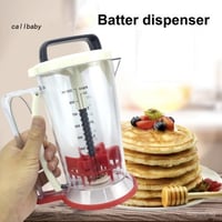 موزع وخلاط عجينة البانكيك، خلاط للكعك والفطائر وال...