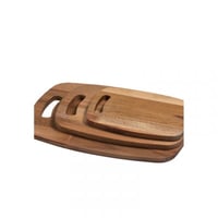 طقم 3 قطع ألواح تقديم طعام خشب من سينبو