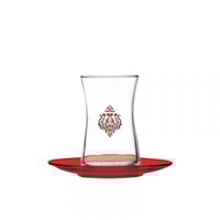 طقم فناجين شاي تركي باشاباشي ,12 قطعة