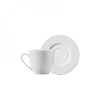 طقم فناجين قهوة بروسلين تركي مع صحون من كوتاهيا مك...