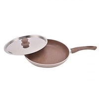 مقلاة ألومنيوم جرانيت مقاس 26 مع غطاء من مستر كووك...