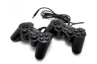 يد تحكم مزدوجة USB لألعاب الكمبيوتر - Double Contr...