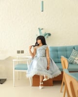 فستان انيق بتطريز فاخر