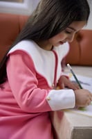 مريول وردي شتوي_مريول جوانا