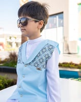 سديري اطفال باللون السماوي