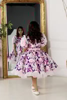 فستان تاليا وردي مشجر