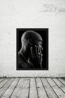 لوحة جدارية فنية Tupac Shakur توباك شاكور برواز اب...