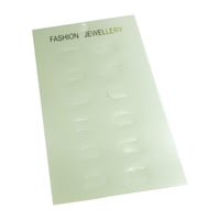 كرت عرض بكلات بلاستيك (50حبة) C-02410