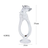 مجسم فتاه رومانيه كبير مصنوع من ماده الفيبر جلاس (...