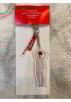 key chain red BTS 6
