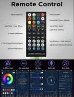 اضاءة Led زاويه عموديه