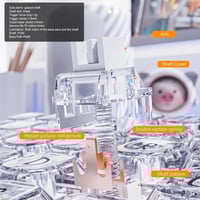 كيبورد K75 شفاف