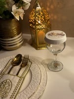 غطاء رمضان كريم ذهبي