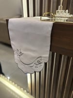 مفرش عيد سعيد …فضي