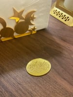 اكريليك بعبارة مبارك عليكم الشهر