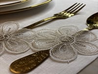 طقم دانتيل ورده