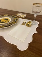 مفرش صحن تطريز سكري