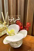 تغريسه اكريليك عبارات مختلفه