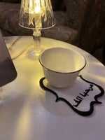 كوستر تطريز … لون اسود