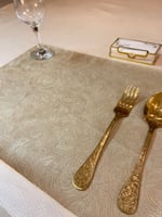 لباد صحن جلد بيج